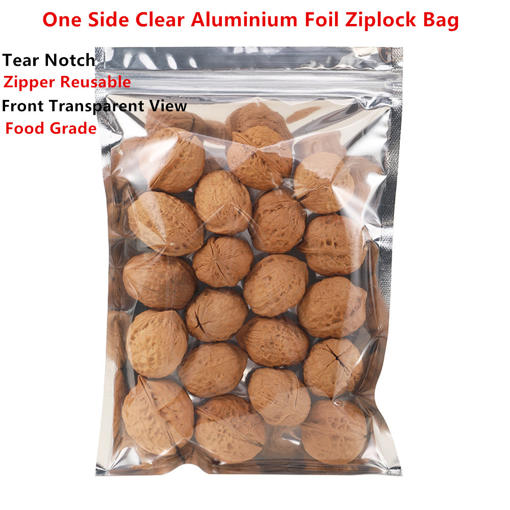 Ziploc Food Storage - Paquete de 100 Bolsas de Aluminio