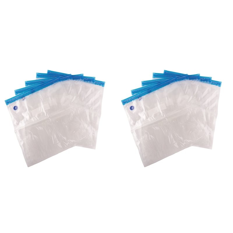 Food Storage Reusable Bags - 10 Uds. Bolsas reutilizables con cierre