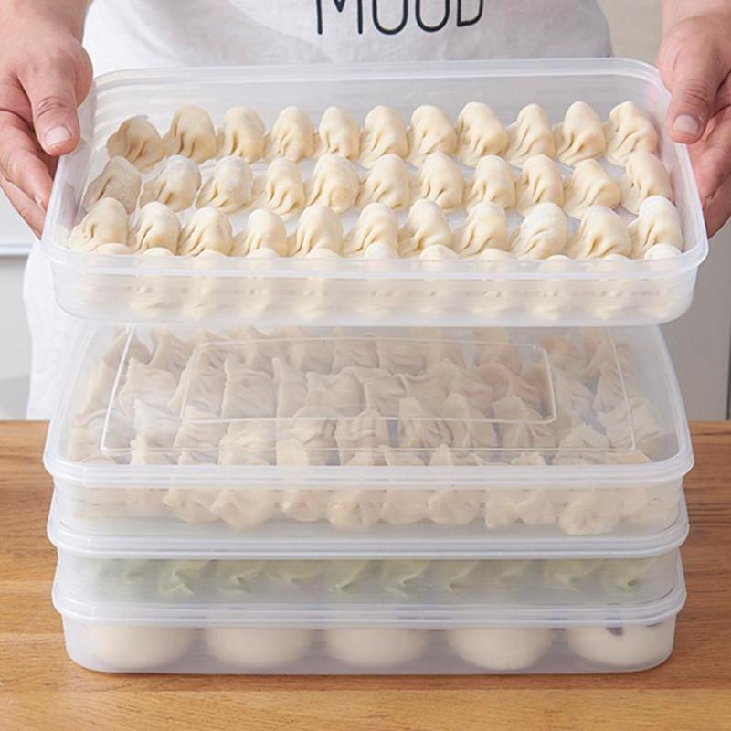Food Storage Cupboard - Caja de Almacenamiento Transparente para Cocina,
