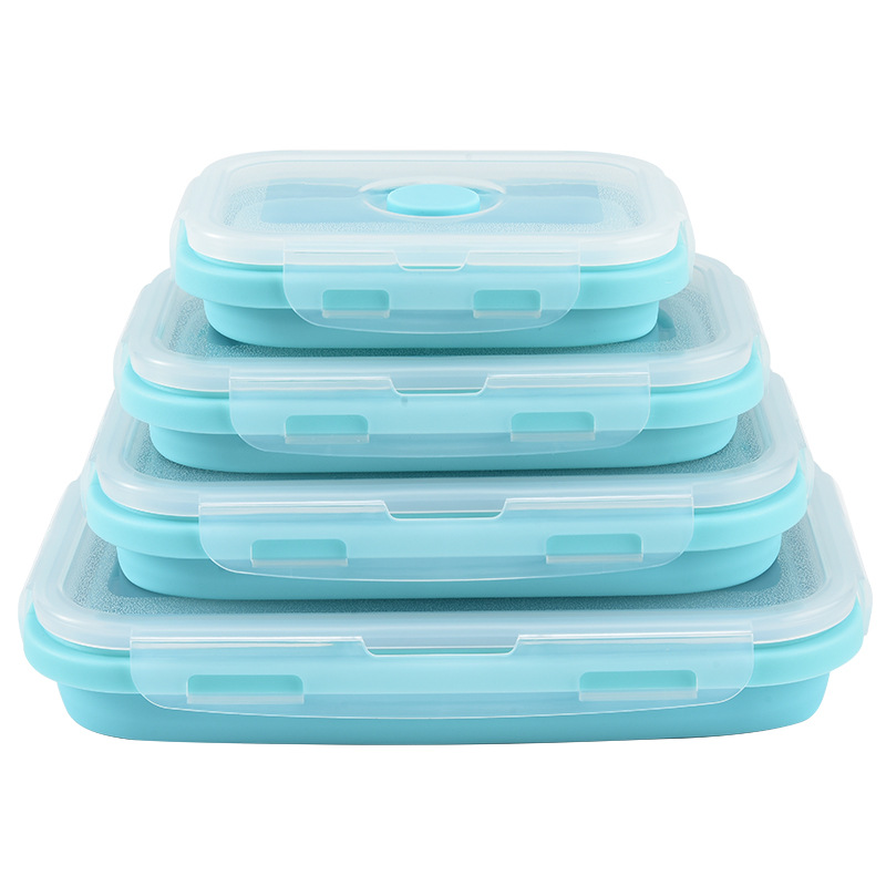 Food Storage Silicone - Contenedor Plegable de Silicona para Almacenamiento