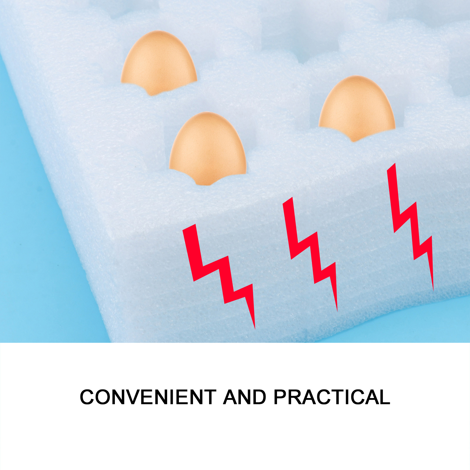 Egg Storage Holder - Soporte para huevos a prueba de