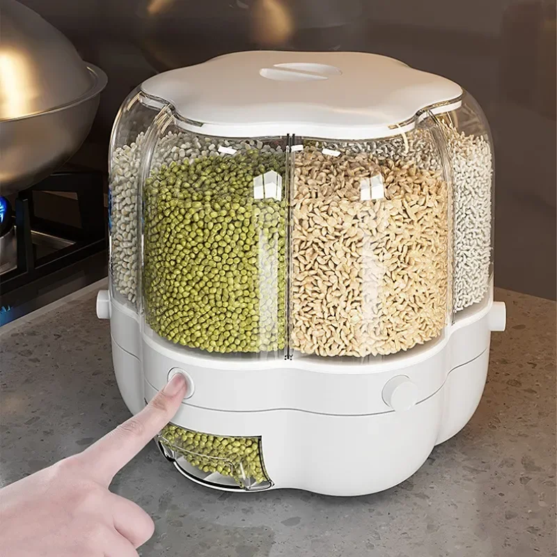 Food Storage Large Plastic Containers - Contenedor de almacenamiento de cocina Contenedor