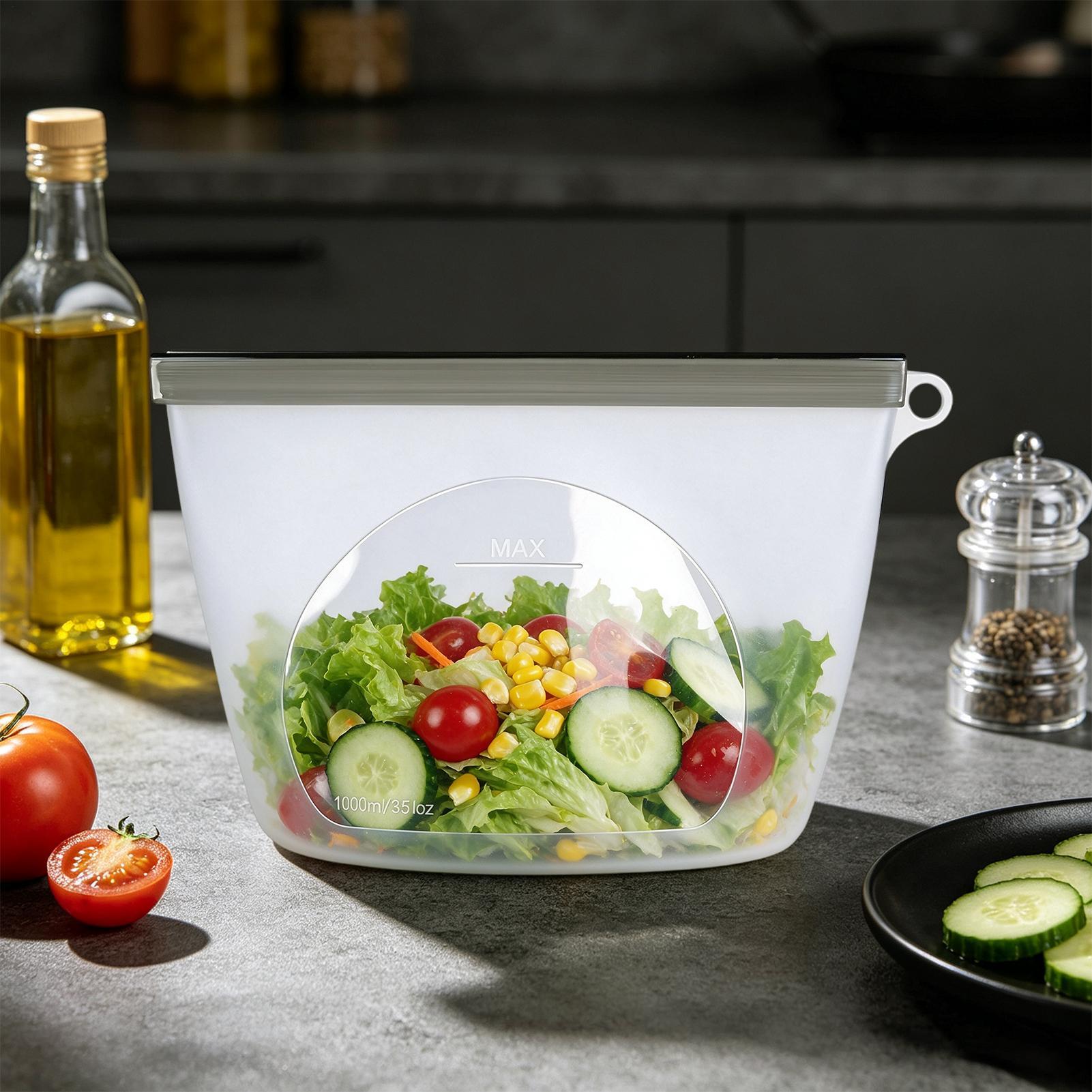 Ziploc Food Storage - Bolsas reutilizables para almacenamiento de alimentos,