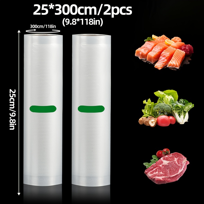 Storage Food Prep - Paquete de 2 Rollos de Bolsas