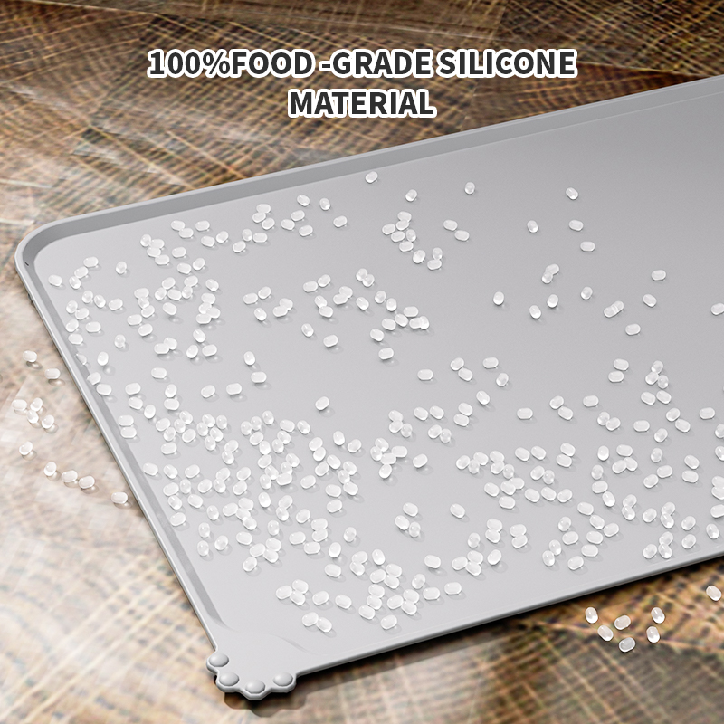 Food Storage Under Bed - Tapete de Silicona Impermeable, Tapete para