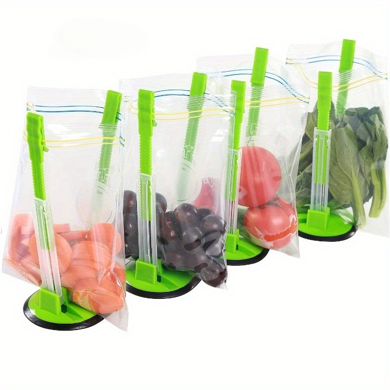 Storage Food Prep - Soporte Ajustable para Bolsas, Manos Libres