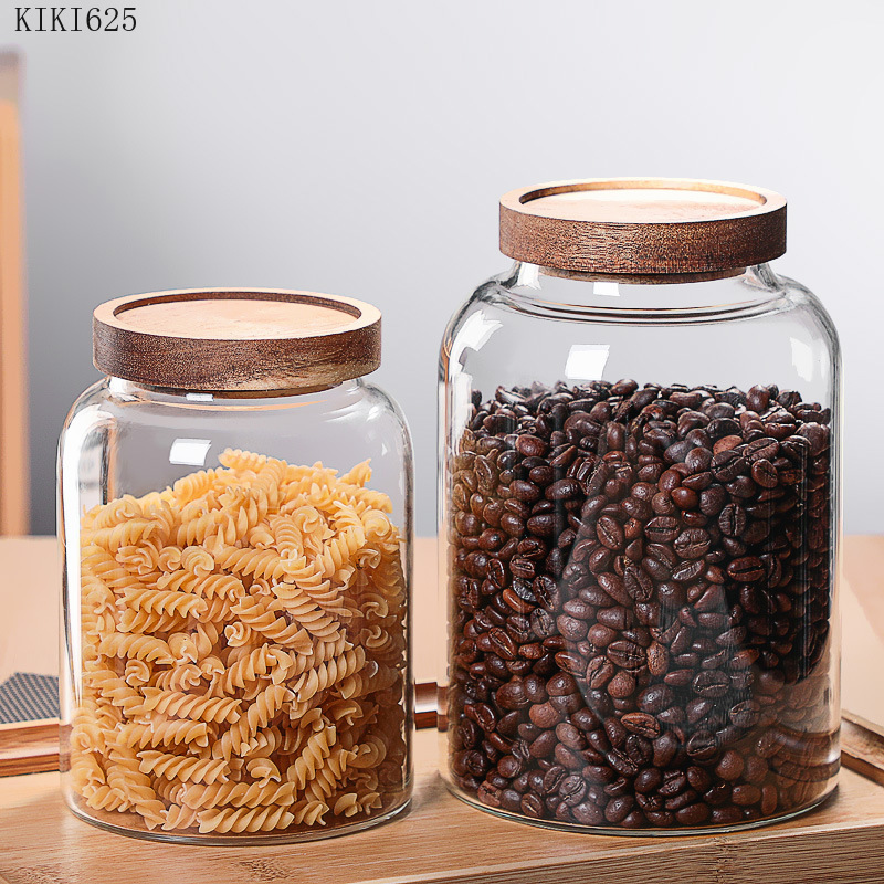 Glass Food Storage Xl - Contenedor de alimentos de cocina, tarro