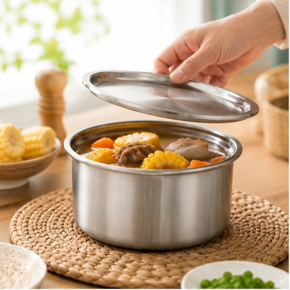 Storage Food Prep - Recipientes de acero inoxidable 304 con