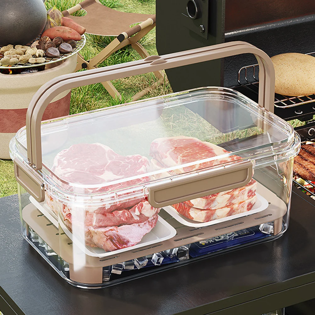 Food Storage Cupboard - Contenedor portátil de almacenamiento de alimentos,