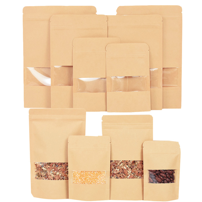 Ziploc Food Storage - Bolsas de papel Kraft con cierre