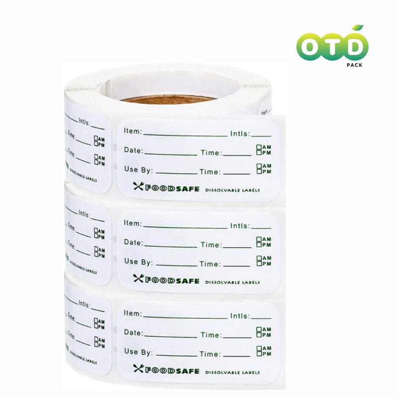 Food Storage In Restaurant - 300/Uds etiquetas adhesivas de almacenamiento de