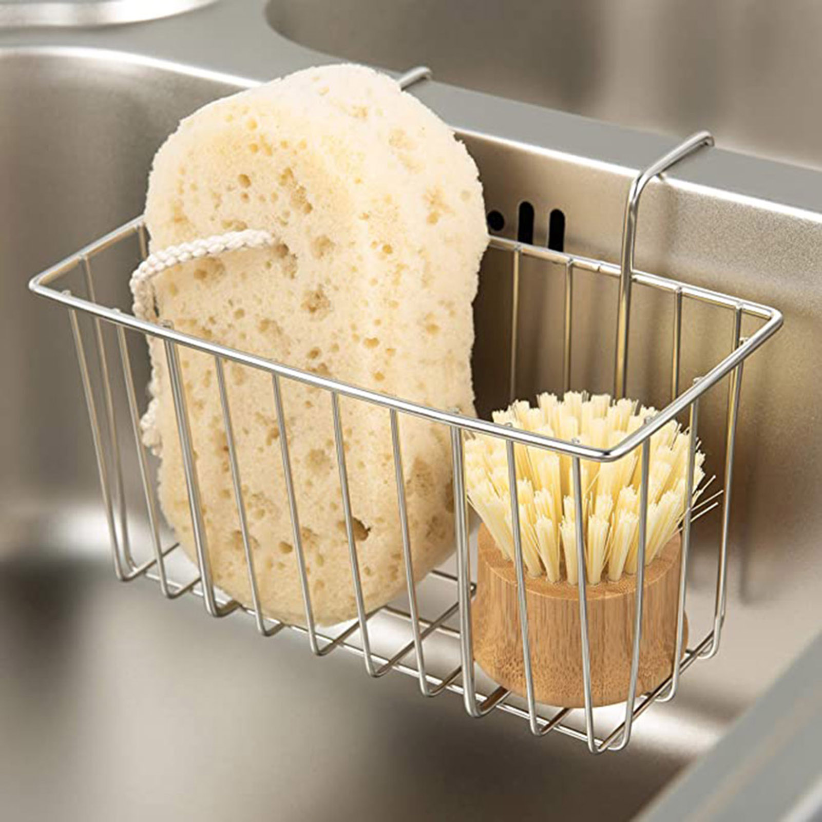 Food Storage In Restaurant - Soporte de esponja de cocina, cesta