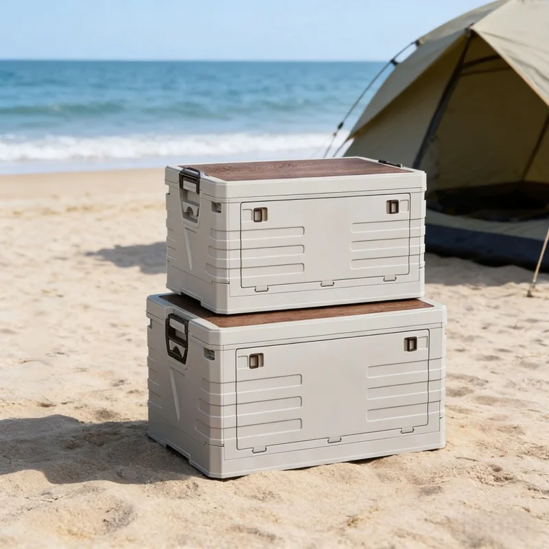 Food Storage Cupboard - Caja de Almacenamiento para Auto, Plegable,
