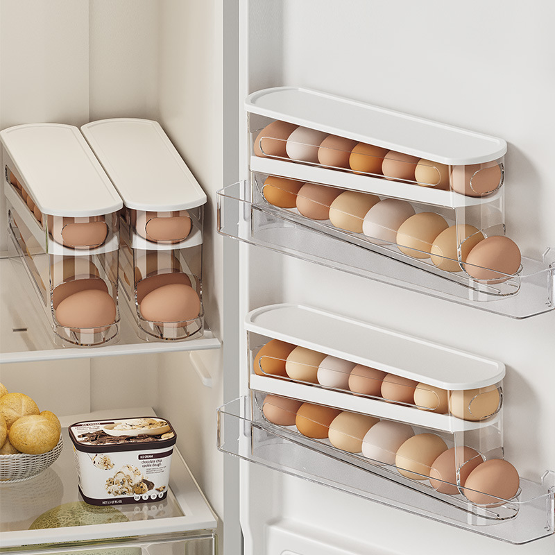 Egg Storage Holder - Caja de almacenamiento de huevos para