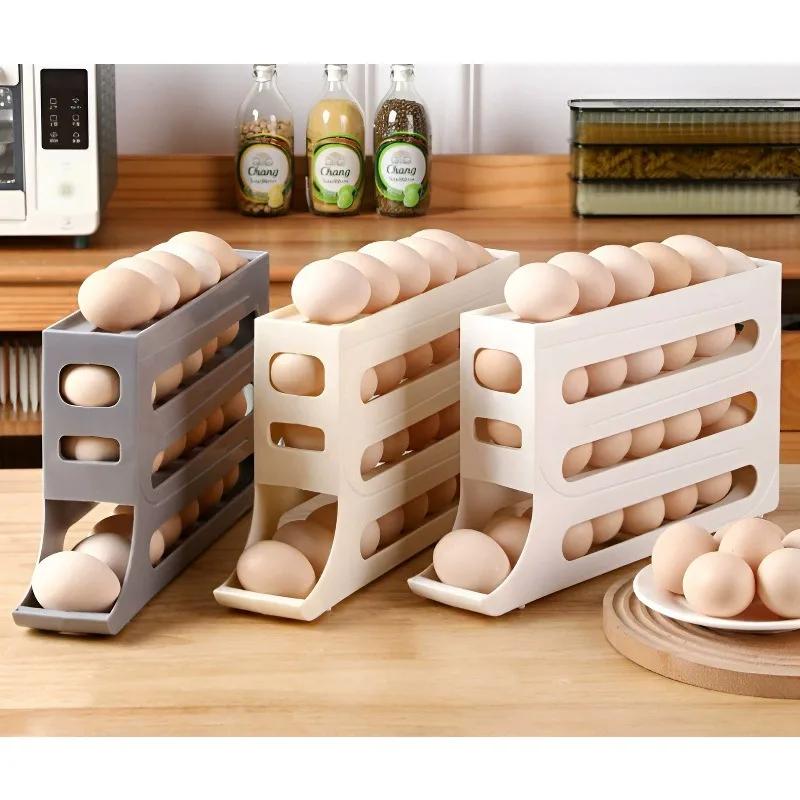 Egg Storage Holder - Caja de almacenamiento de huevos para
