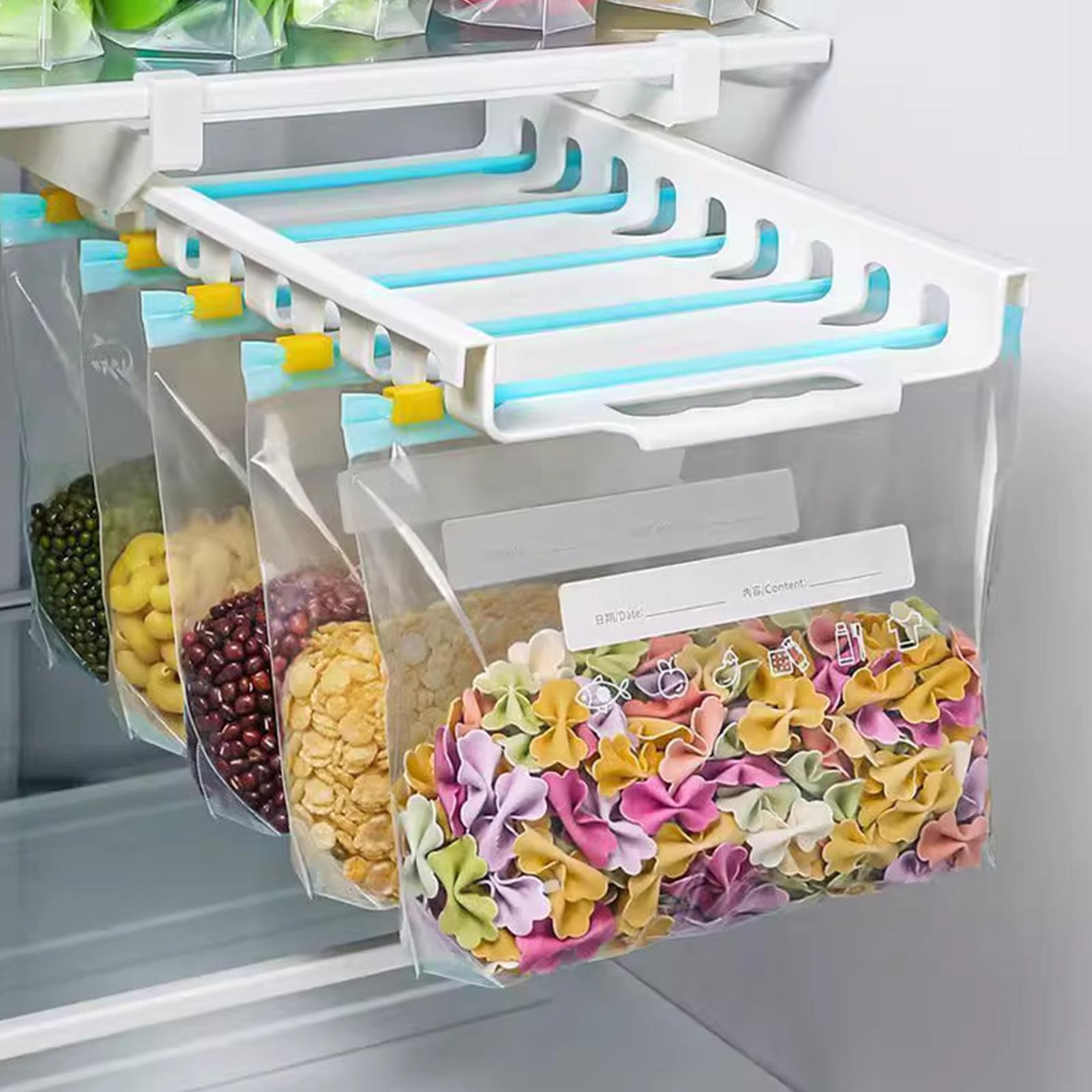 Food Storage Reusable Bags - Bolsas para almacenar alimentos, 15 Uds.,