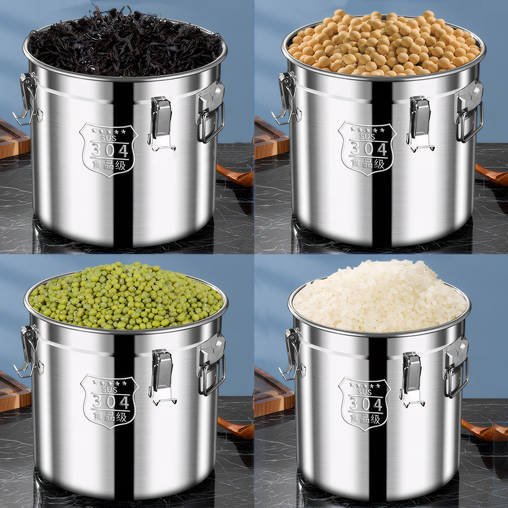 Recipiente de Cocina de Acero  - Food Storage In Restaurant reseña y precio