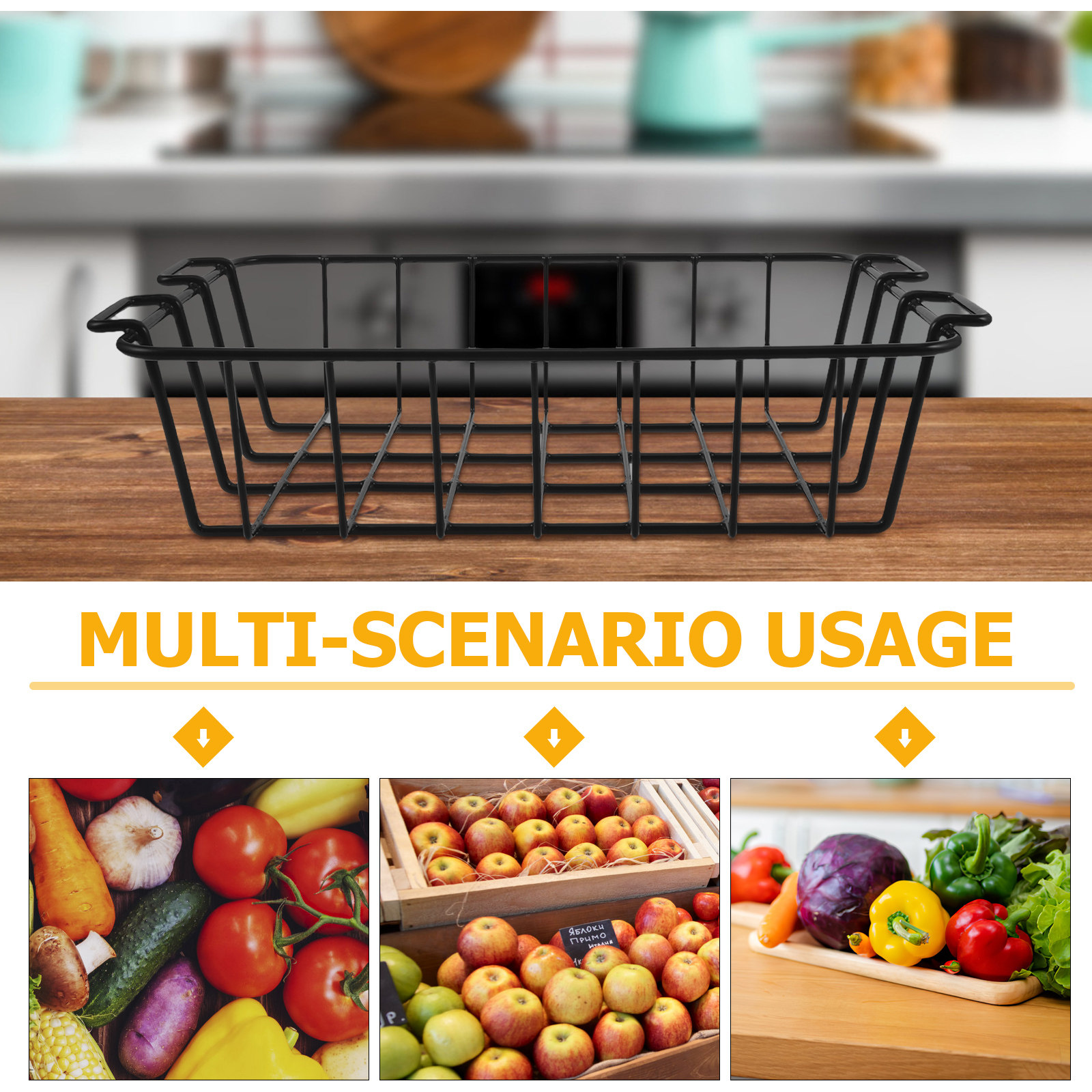 Cesta de hierro resistente par - Food Storage In Cooler reseña y precio