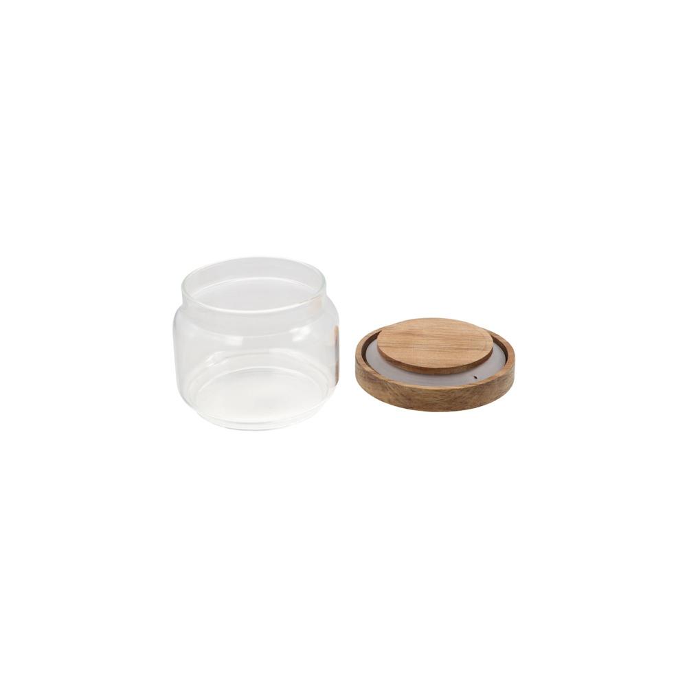 Tarro de Vidrio con Tapa de Ma - Food Storage Glass Round reseña y precio