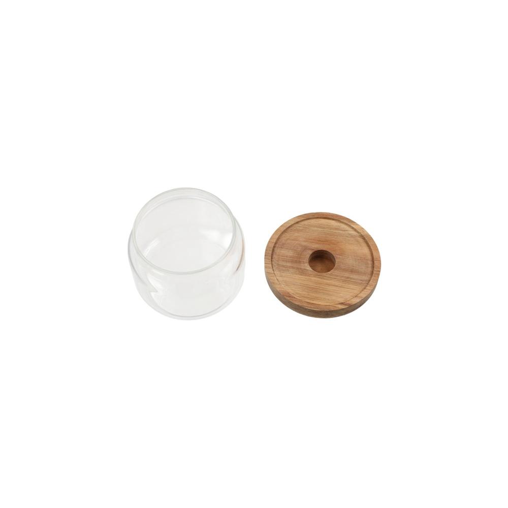 Tarro de Vidrio con Tapa de Ma - Food Storage Glass Round reseña y precio