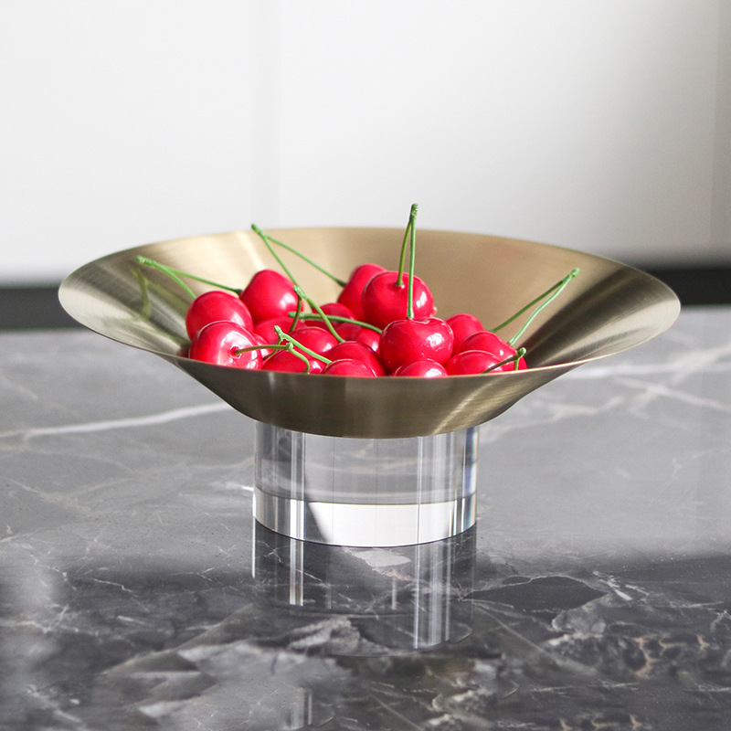 Bandeja cuadrada de fruta de M - Food Storage Glass Round reseña y precio