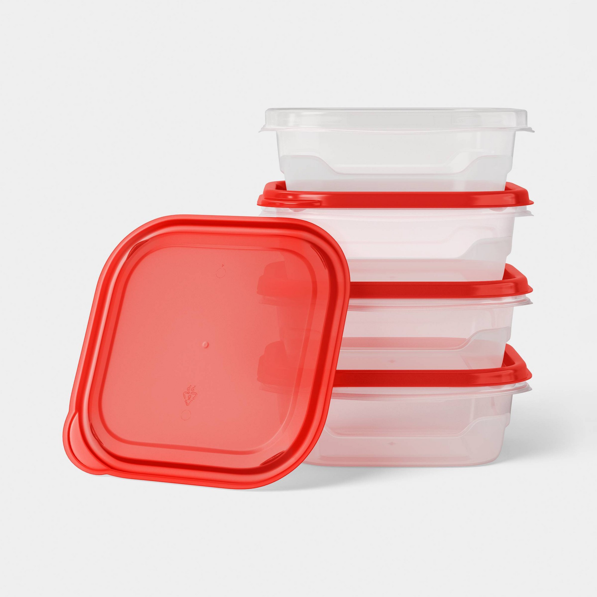 Recipientes cuadrados pequeños - Storage Food Prep reseña y precio