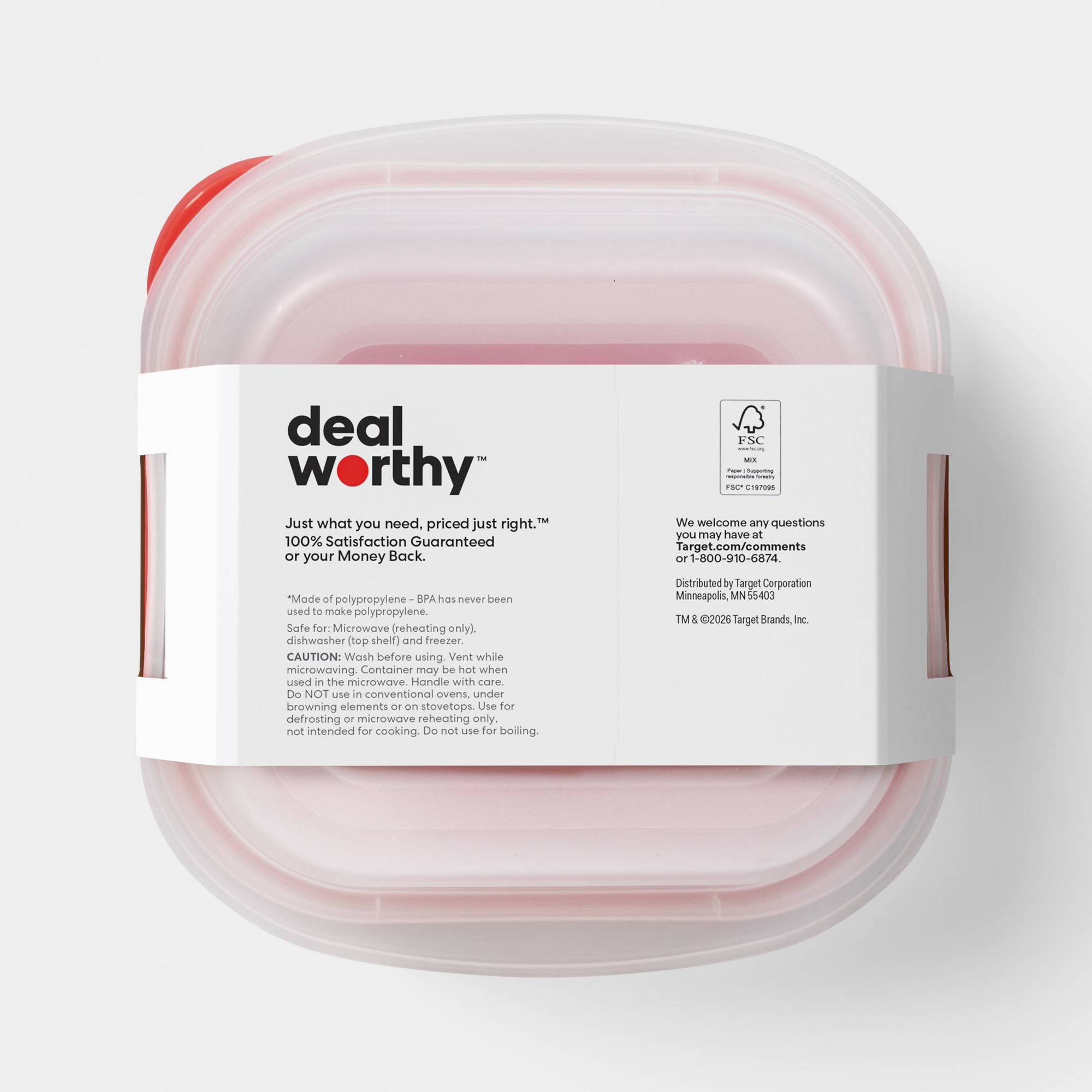 Recipientes cuadrados pequeños - Storage Food Prep reseña y precio