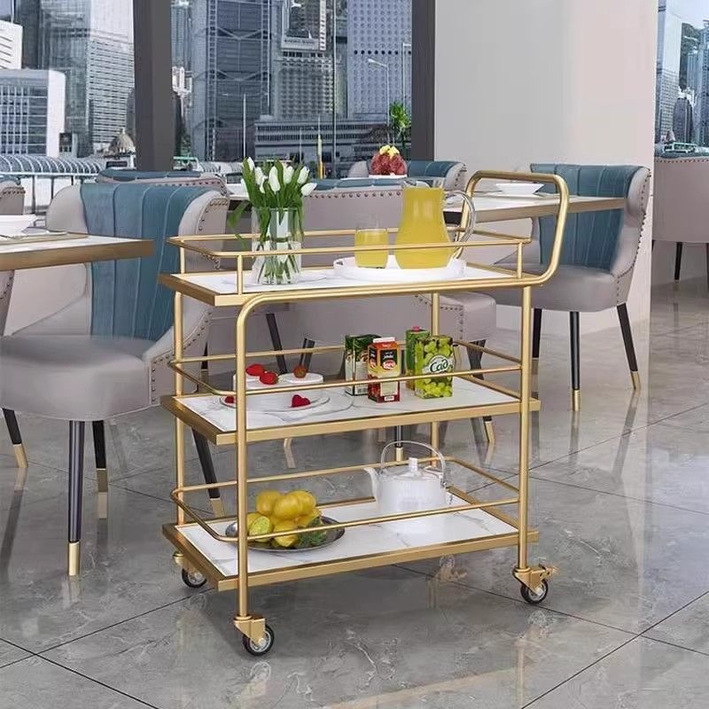 Carrito móvil nórdico, carrito - Food Storage In Restaurant reseña y precio