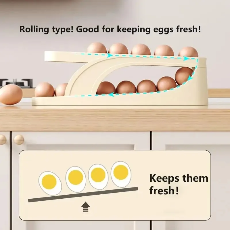 Dispensador de huevos para ref - Egg Storage Holder reseña y precio