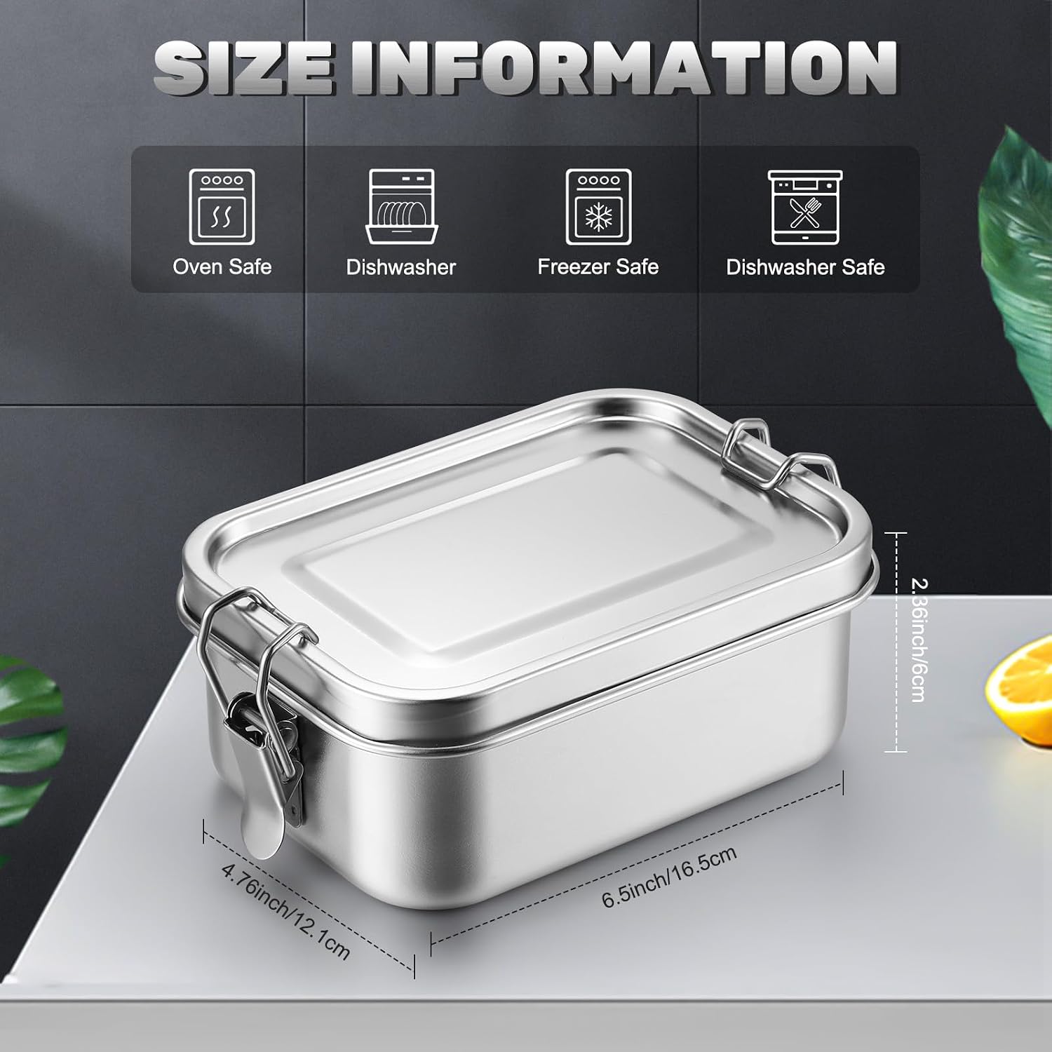 Recipientes de Acero Inoxidabl - Food Storage Cupboard reseña y precio