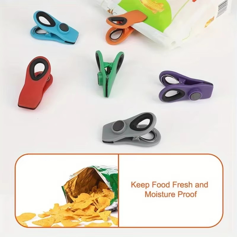 Clip para bolsa de sellado reu - Food Storage Reusable Bags reseña y precio