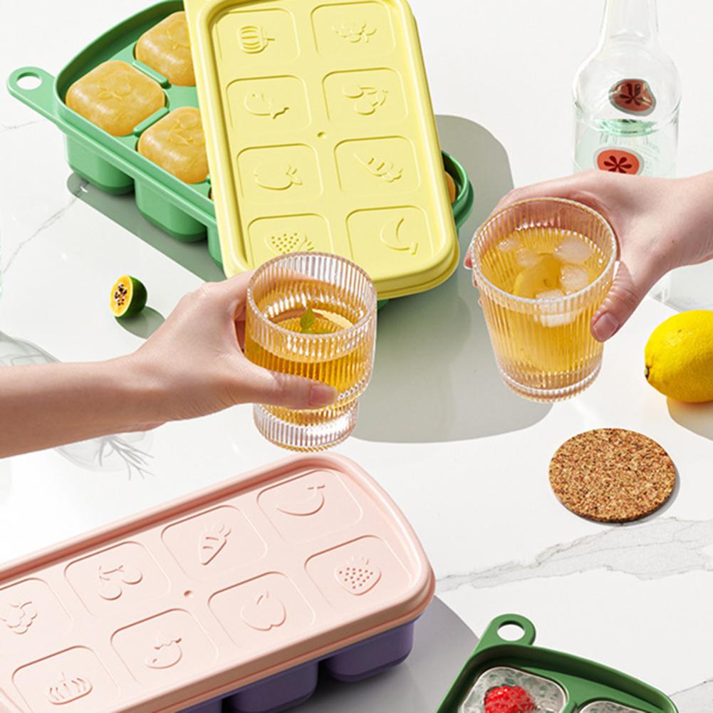 Molde de hielo para varias beb - Food Storage Silicone reseña y precio