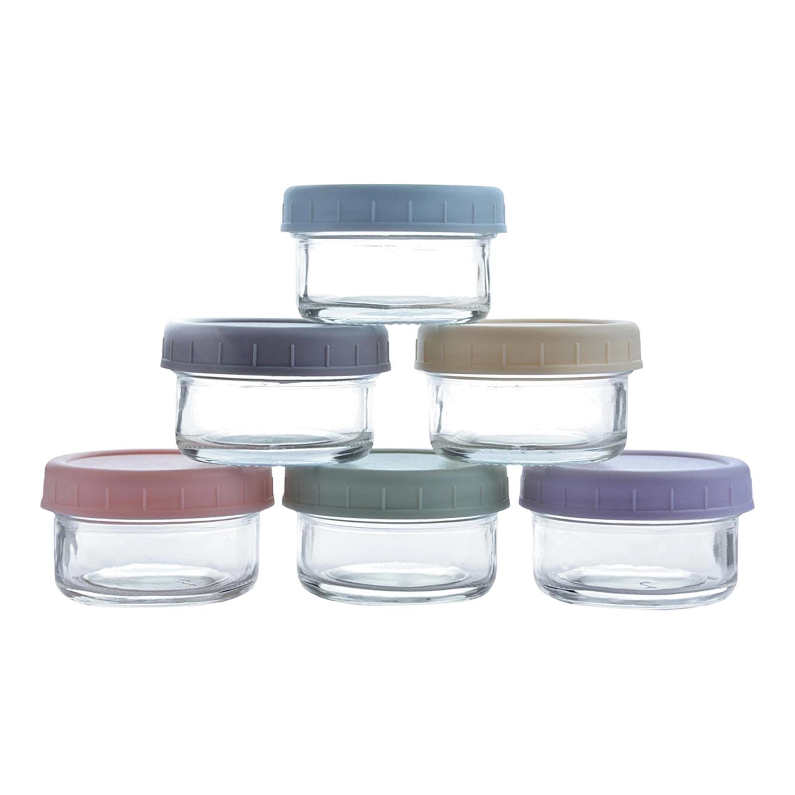 Mini Frascos de Vidrio con Tap - Food Storage Glass Round reseña y precio