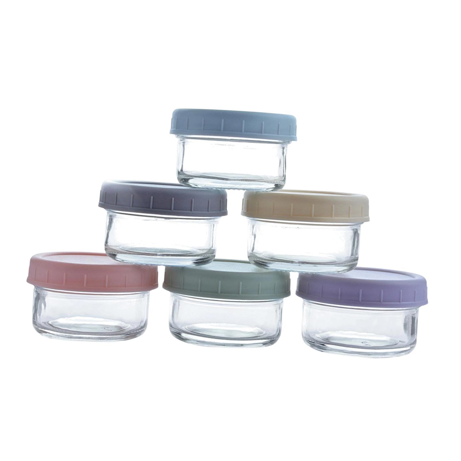 Mini Frascos de Vidrio con Tap - Food Storage Glass Round reseña y precio