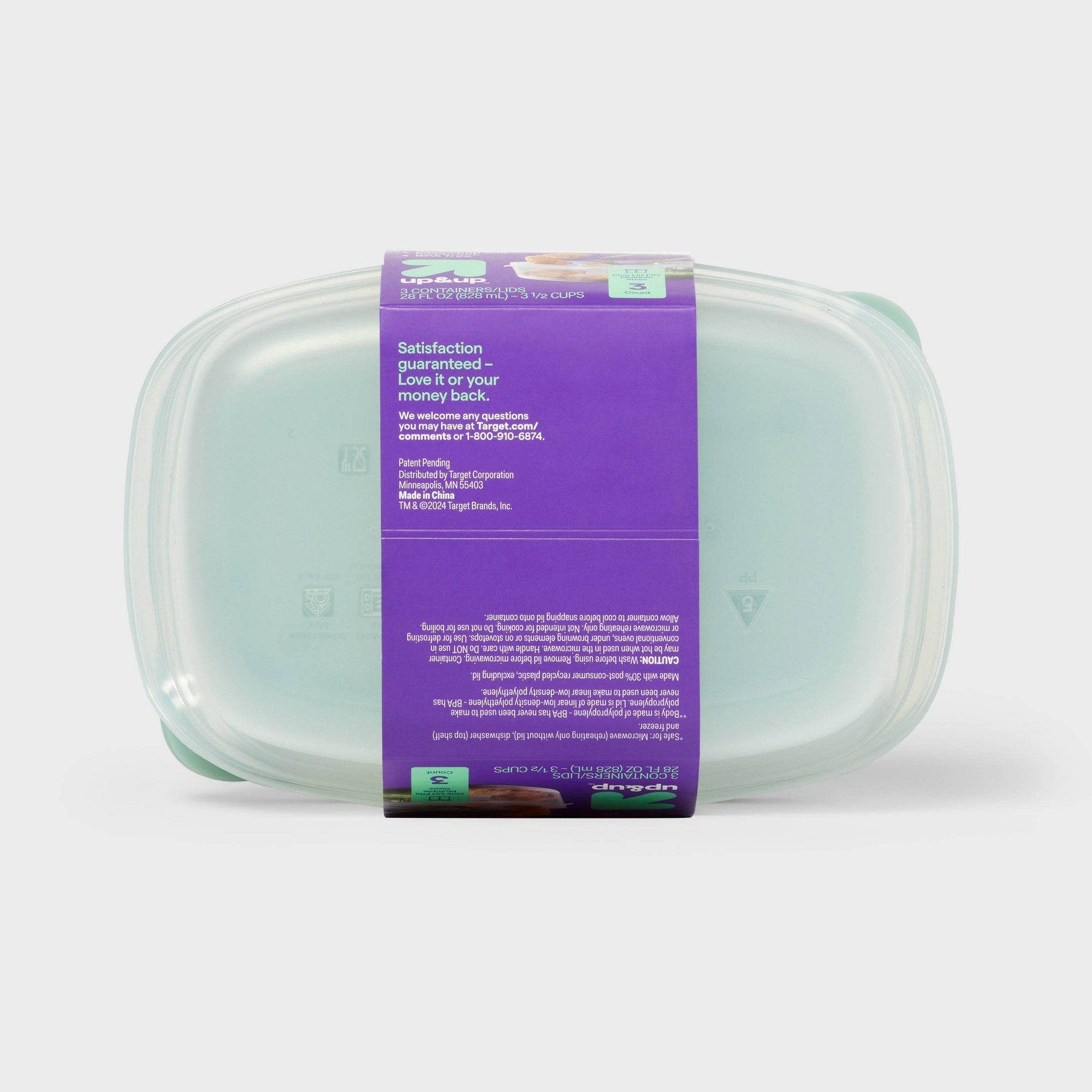 Contenedores de plástico trans - Storage Food Prep reseña y precio