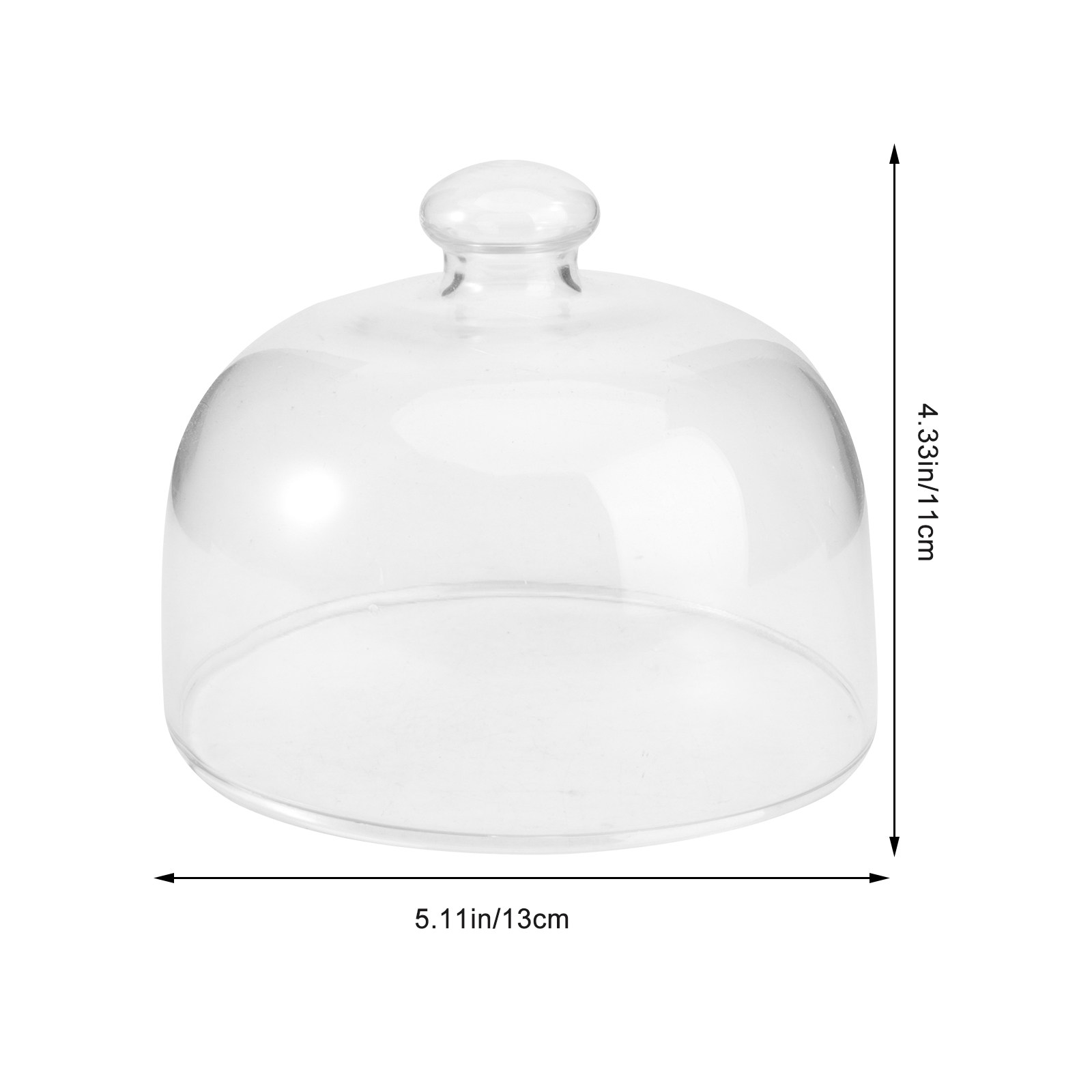 1 unidad de cubierta transpare - Food Storage Glass Round reseña y precio