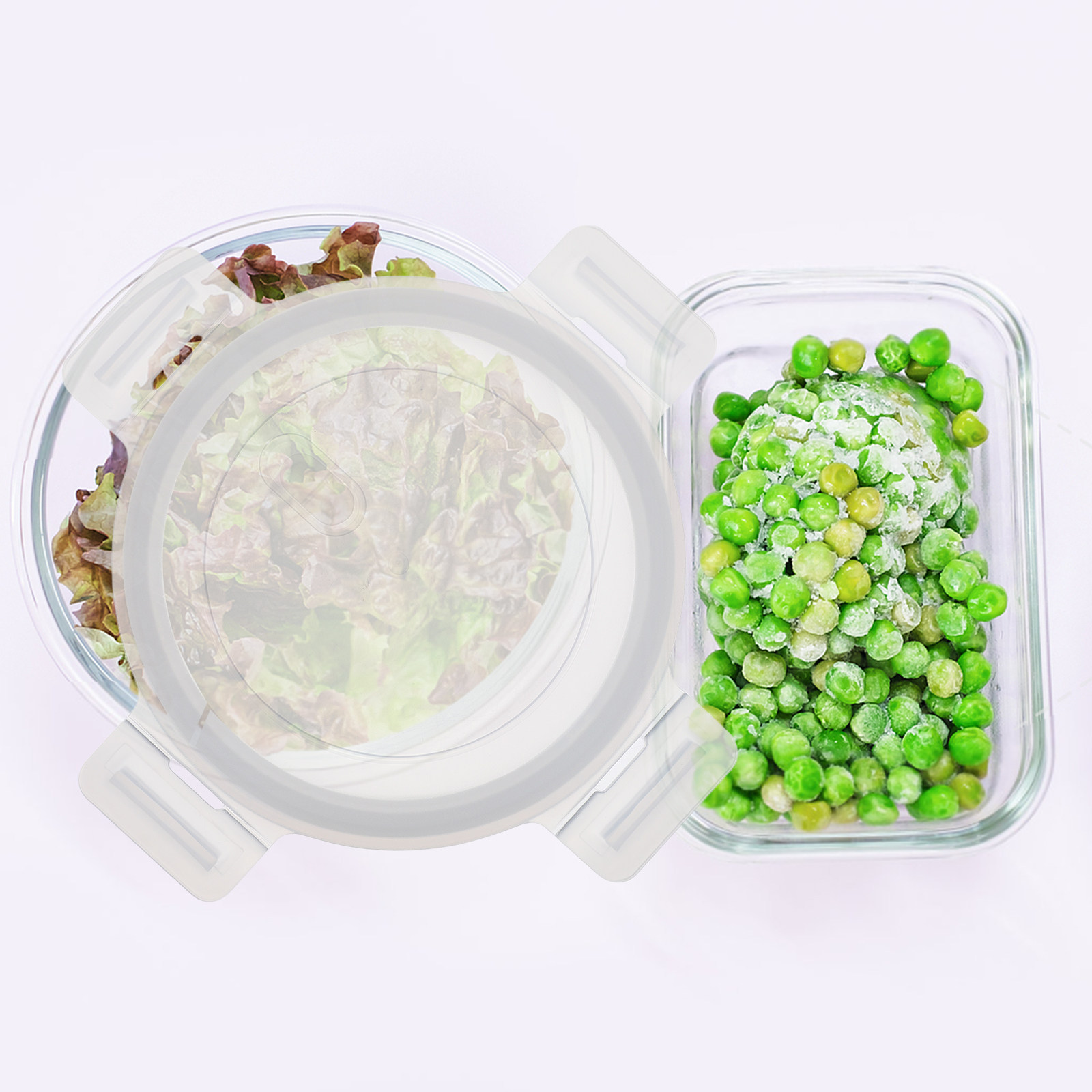 Tapa Redonda de 6 Pulgadas con - Food Storage Glass Round reseña y precio