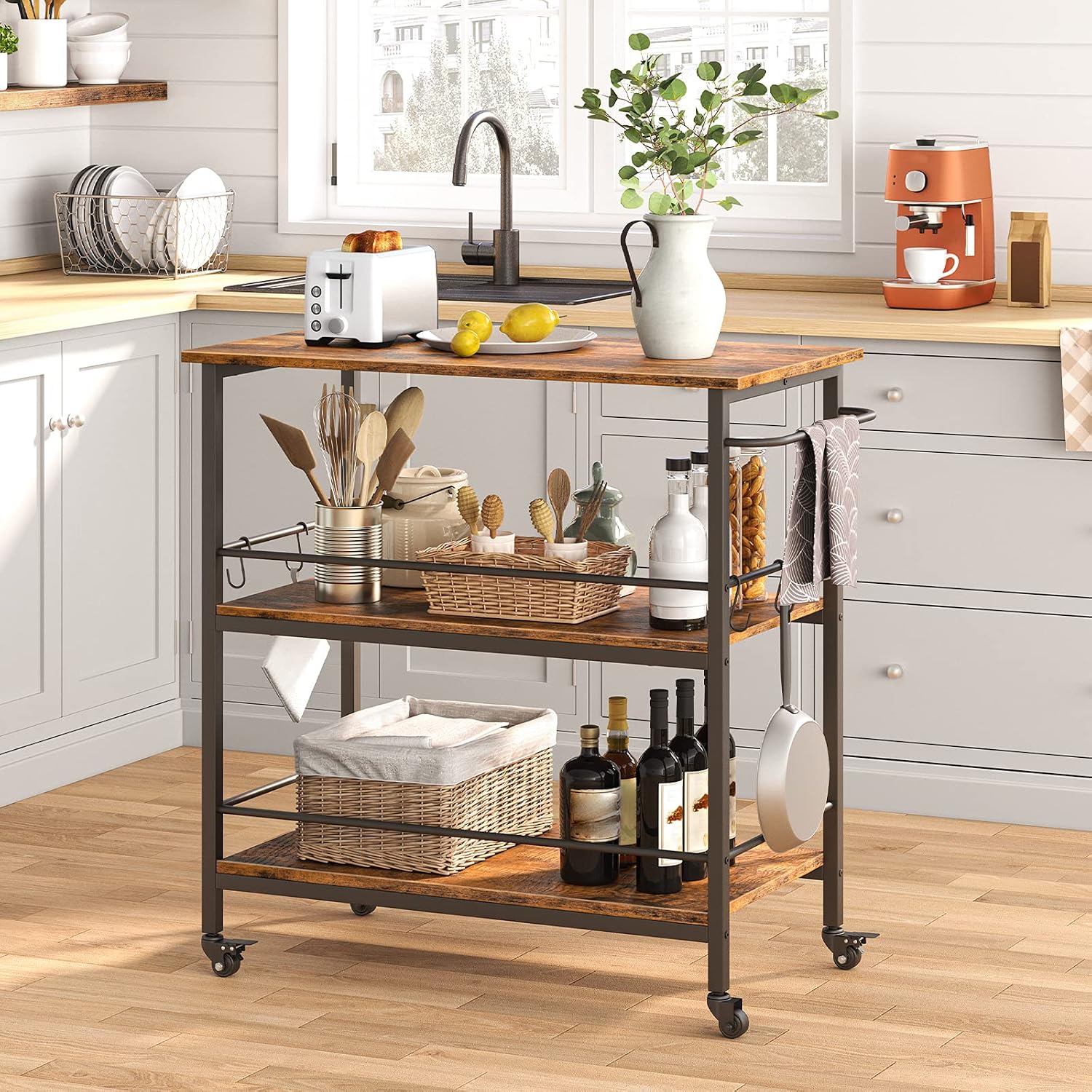 Isla de cocina industrial de 3 - Storage Food Prep reseña y precio