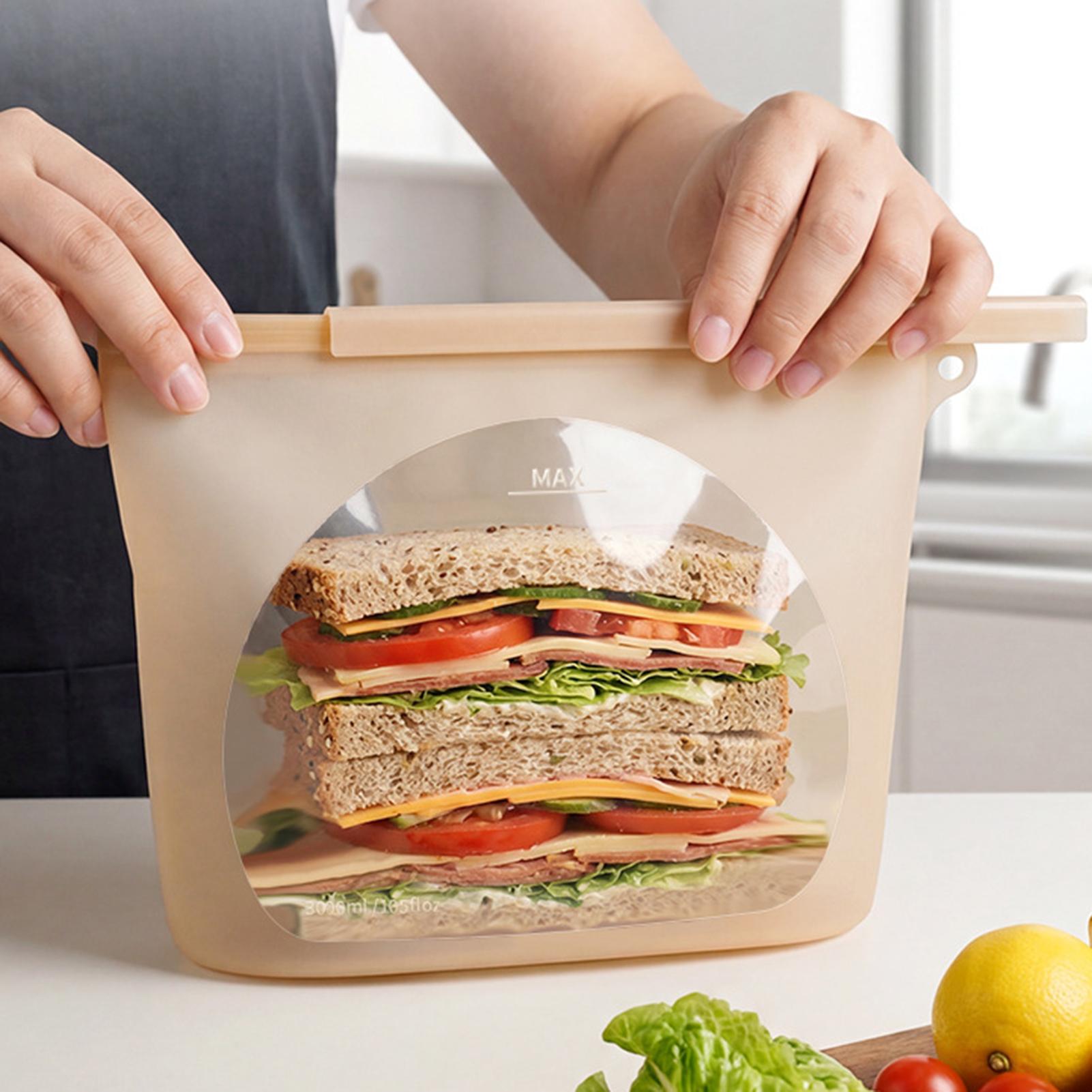 Bolsas de silicona para almace - Ziploc Food Storage reseña y precio