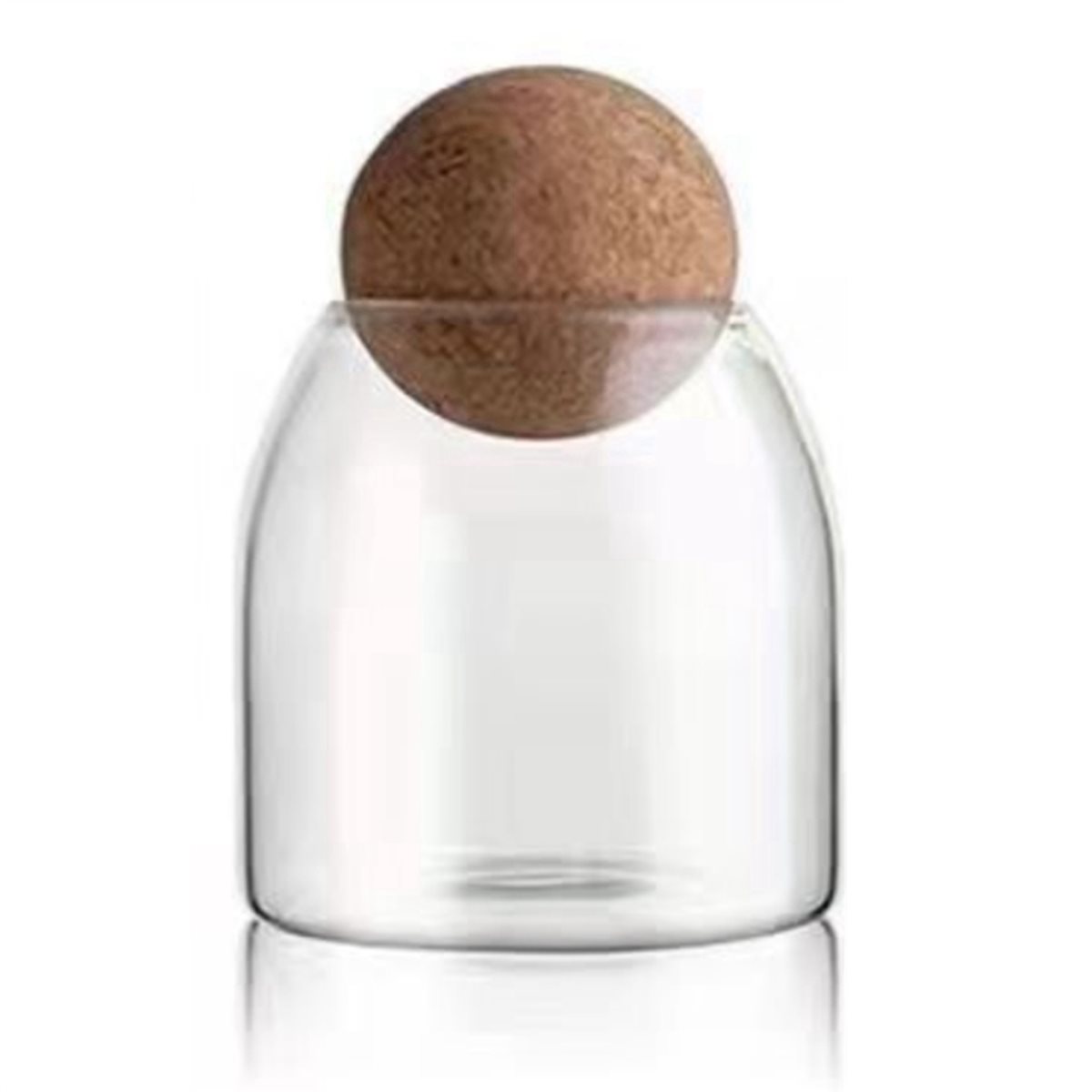 Botellas de Vidrio Transparent - Food Storage Glass Round reseña y precio