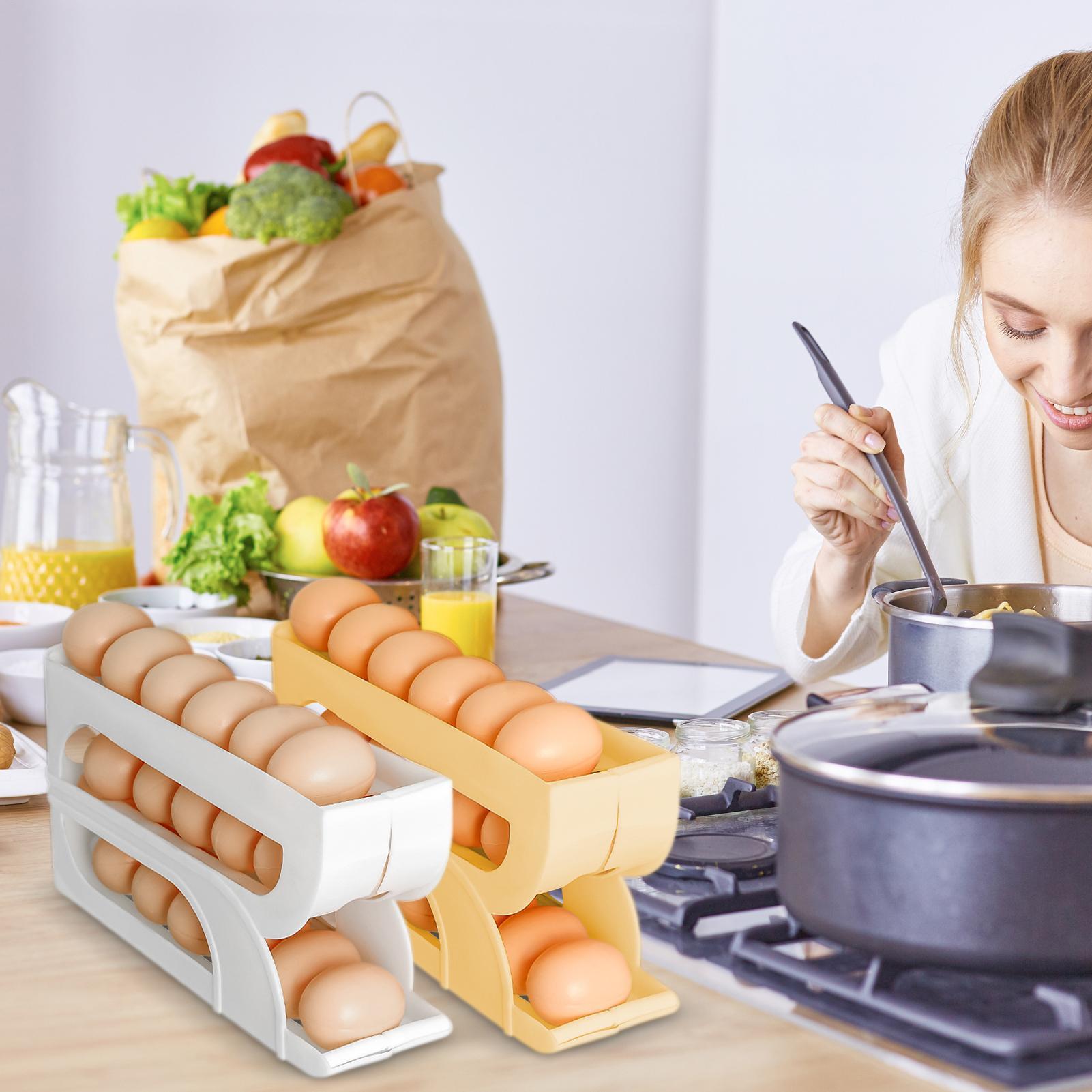 Rodillo de Huevos Automático,  - Egg Storage Holder reseña y precio