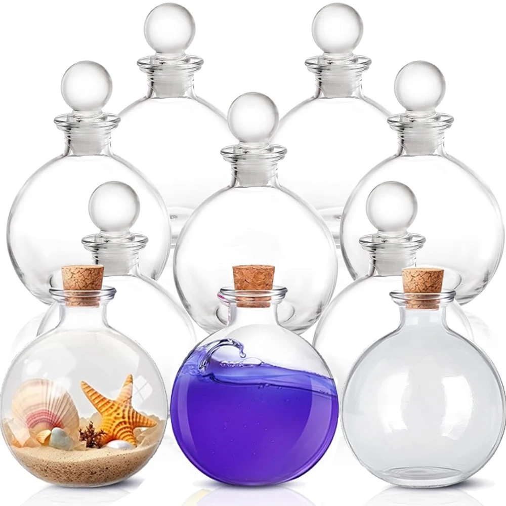 Frascos de vidrio transparente - Food Storage Glass Round reseña y precio