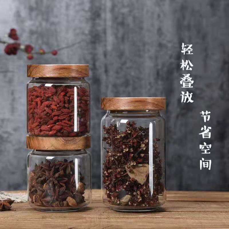 Tarro de tubo de vidrio redond - Food Storage Glass Round reseña y precio