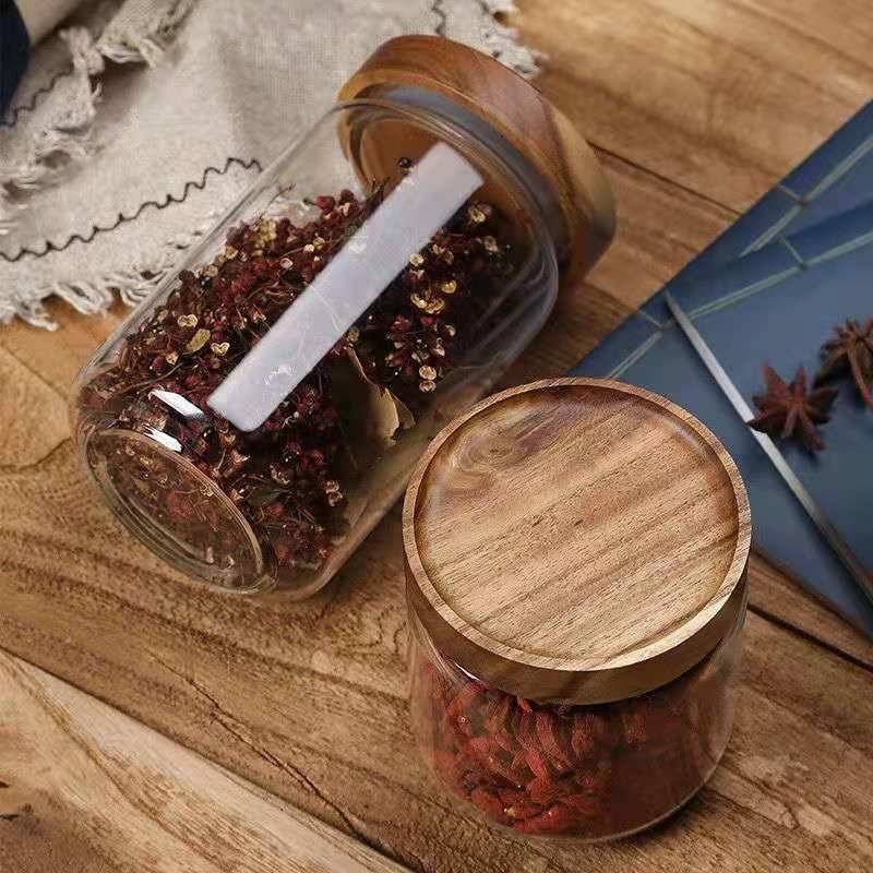 Tarro de tubo de vidrio redond - Food Storage Glass Round reseña y precio