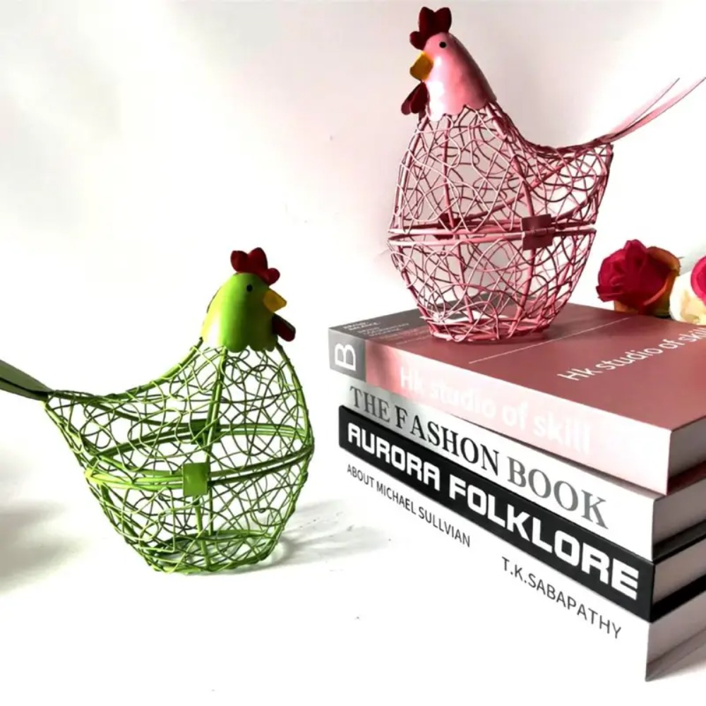 Cestas Portátiles de Alambre c - Egg Storage Holder reseña y precio