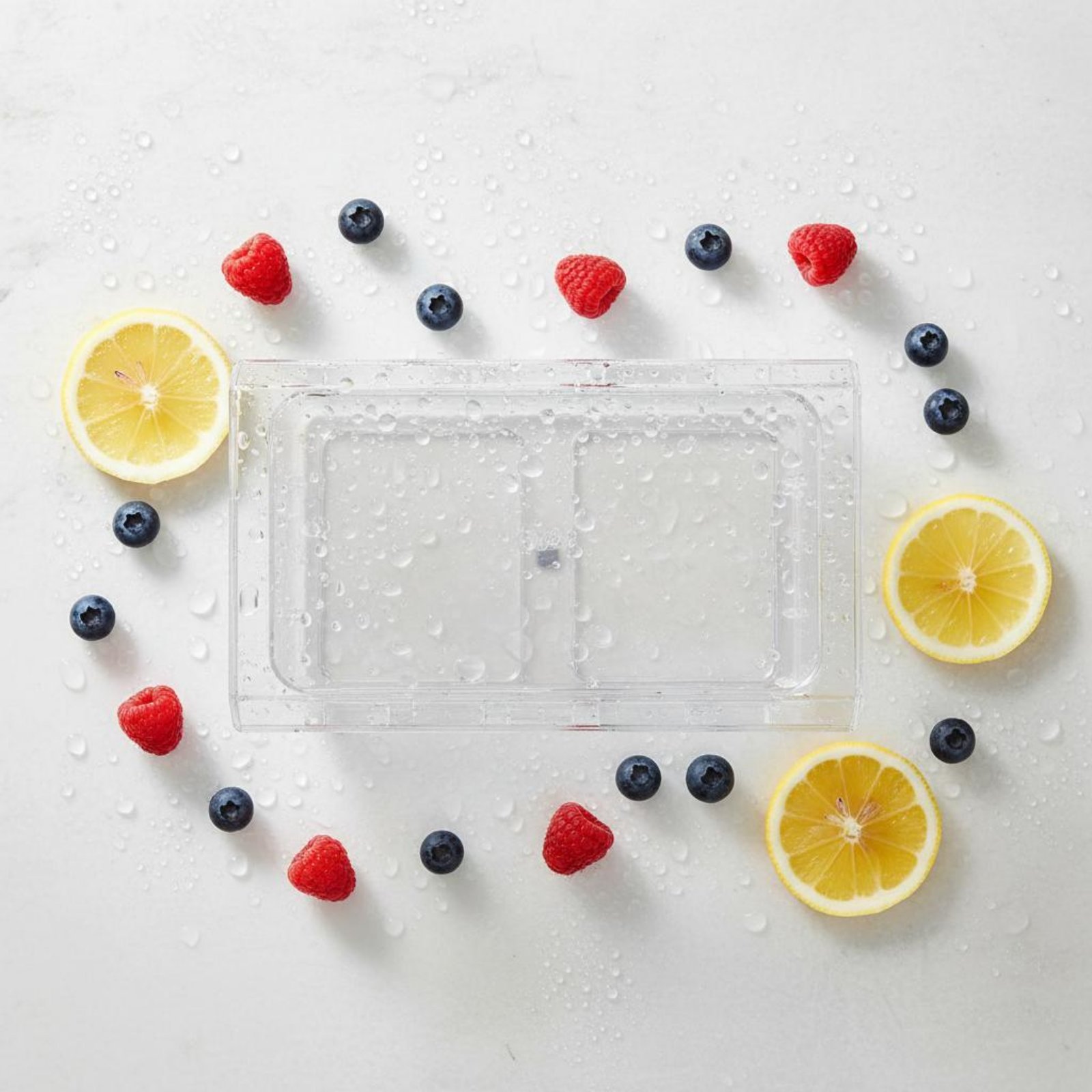Contenedor Organizador Transpa - Food Storage Large Plastic Containers reseña y precio
