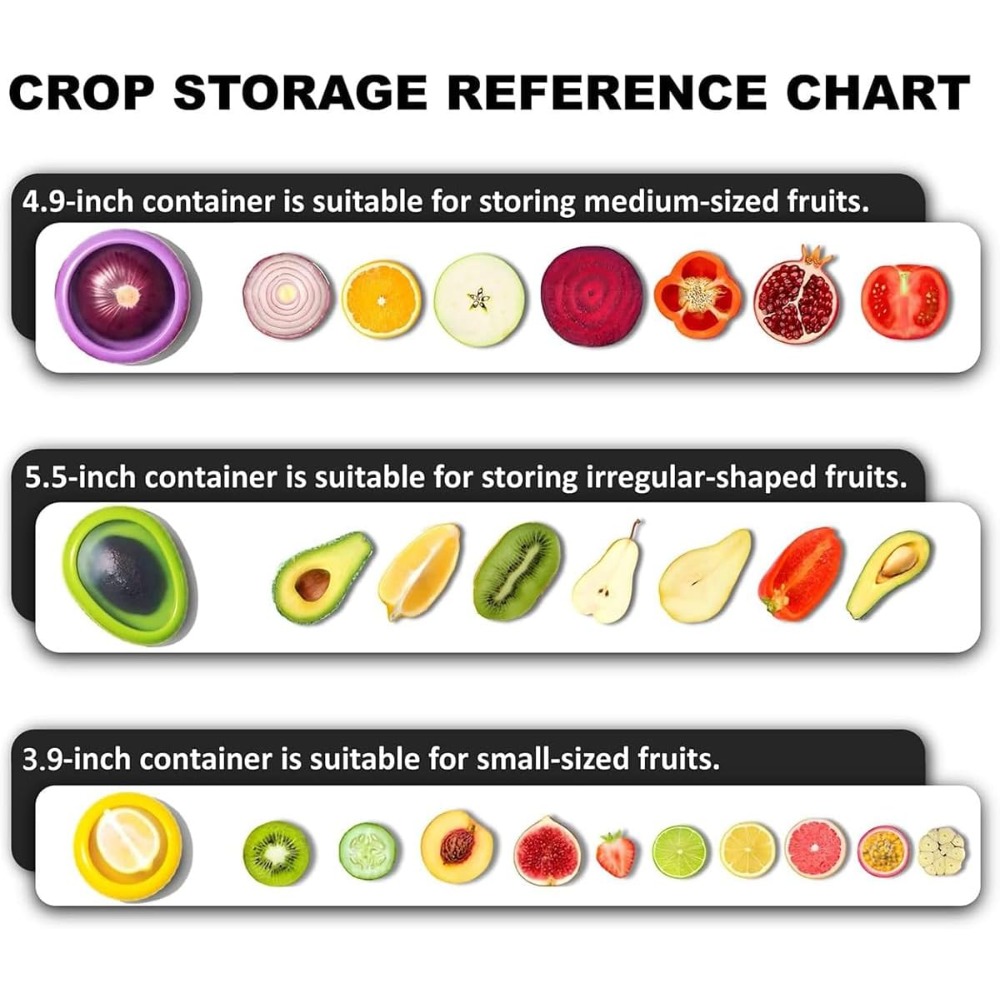 Juego de contenedores de almac - Food Storage Silicone reseña y precio