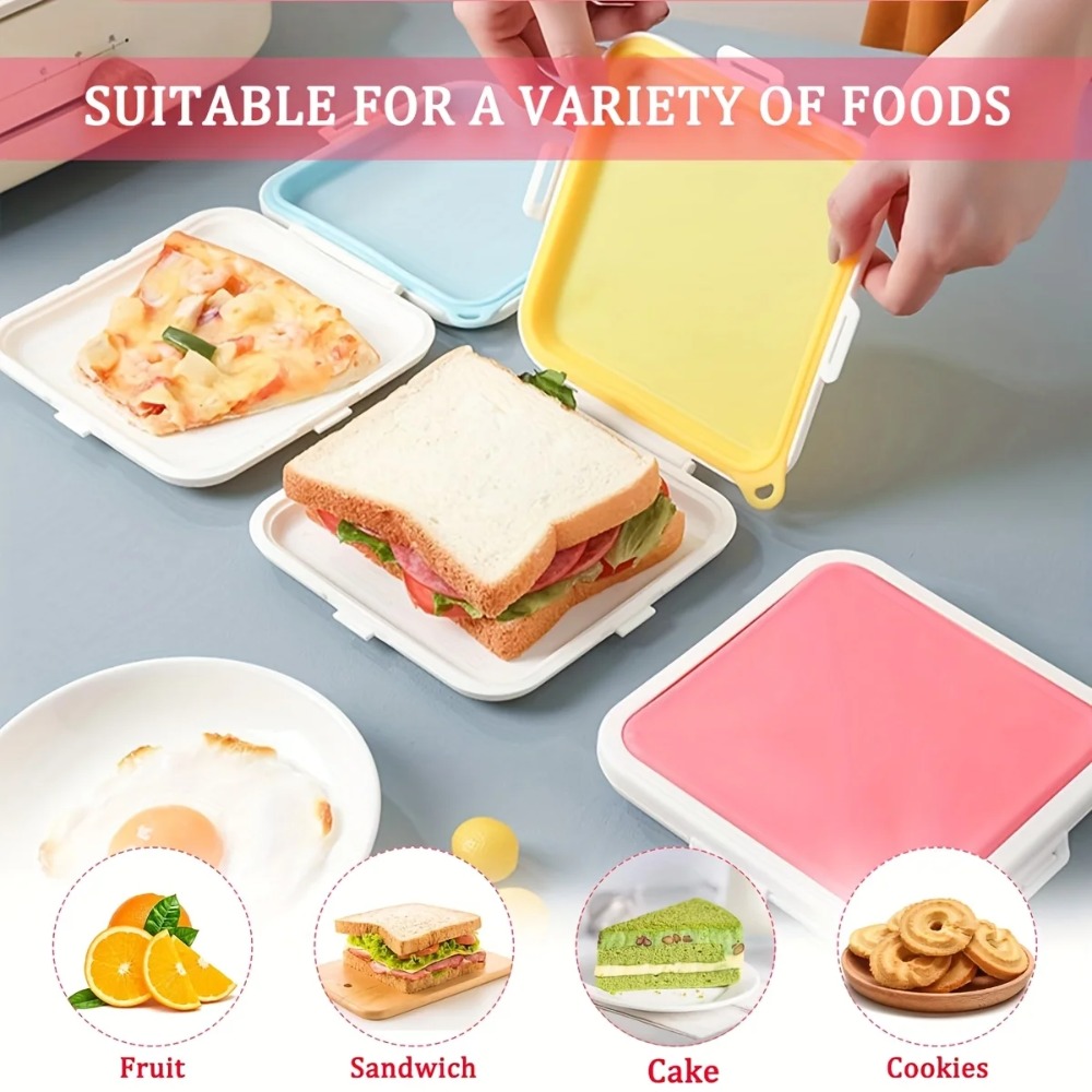 Caja de almacenamiento de sánd - Food Storage Silicone reseña y precio
