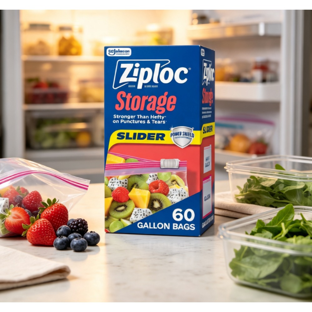 Ziploc ®   Bolsas deslizantes  - Ziploc Food Storage reseña y precio