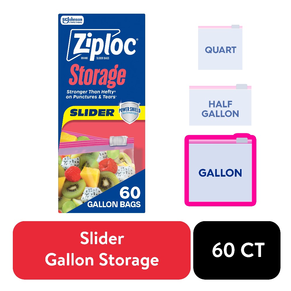 Ziploc ®   Bolsas deslizantes  - Ziploc Food Storage reseña y precio